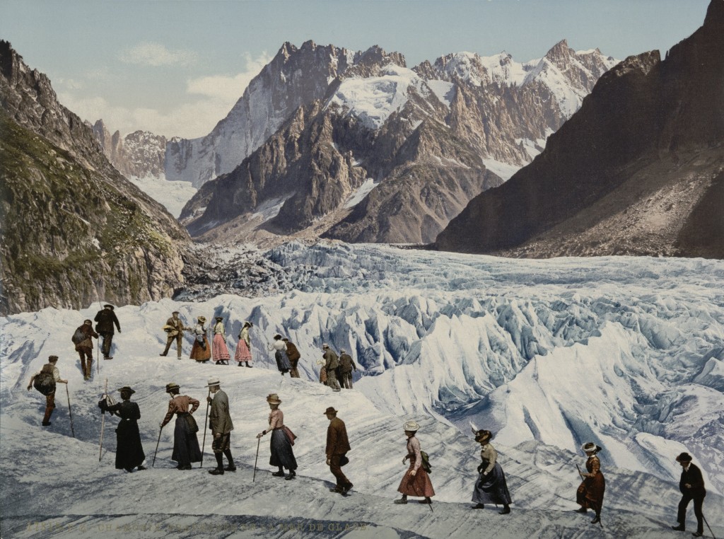 Mer de Glace en 1900