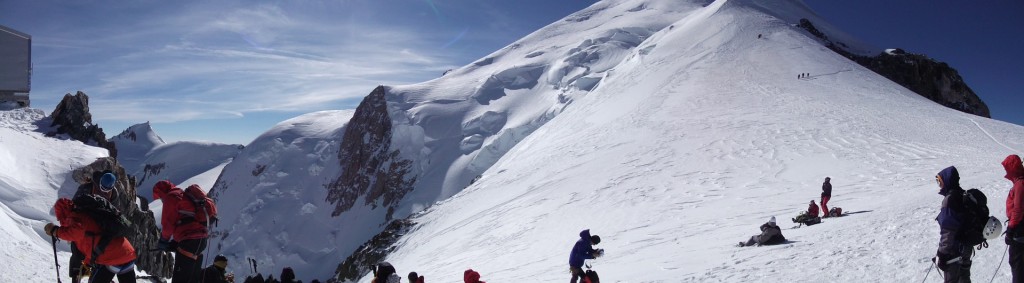 Abri Vallot et Mont Blanc