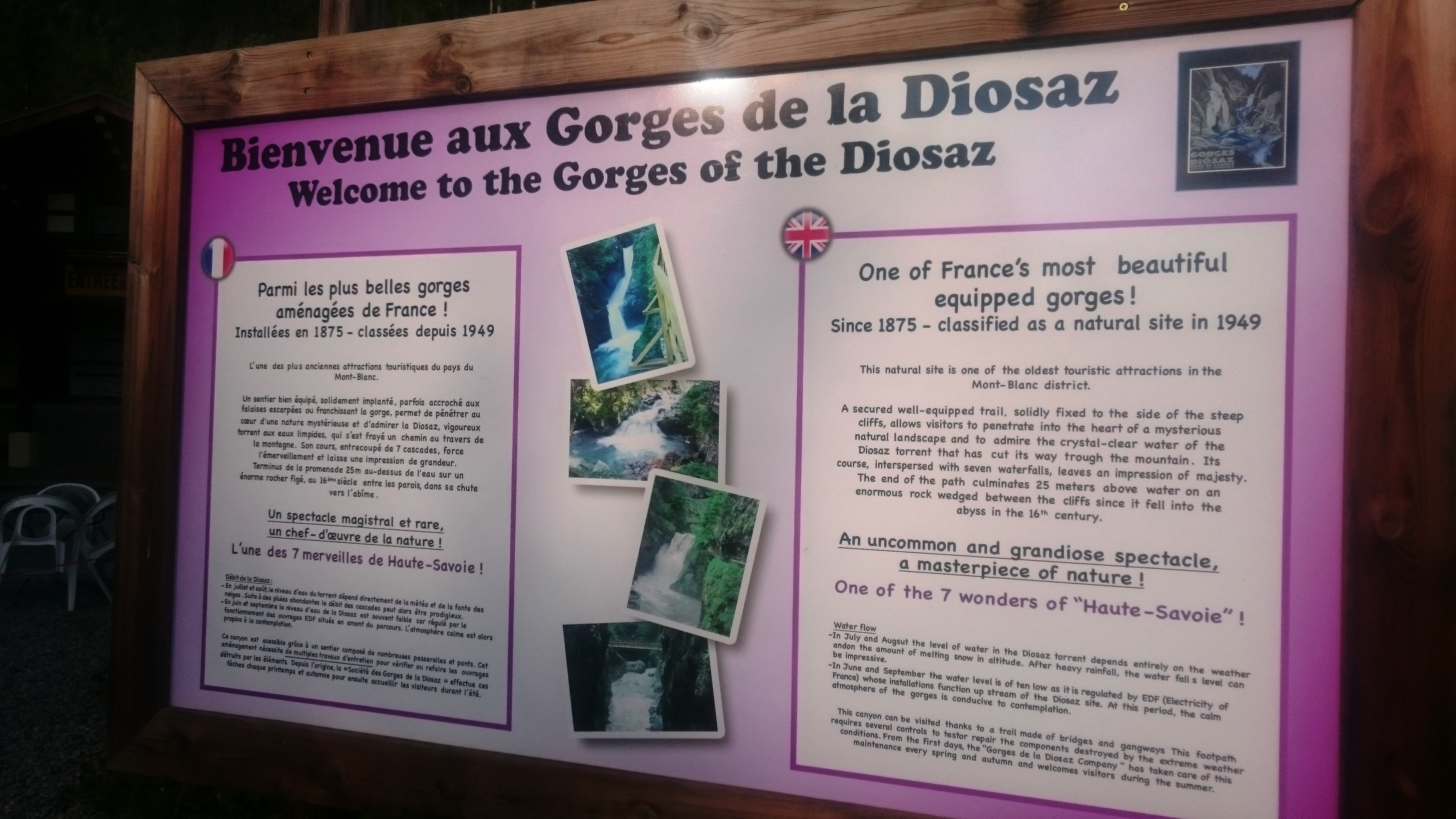 Gorges de la Diosaz