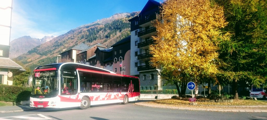 le tour bus chamonix