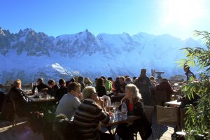 Terrasse Bergerie Planpraz Chamonix