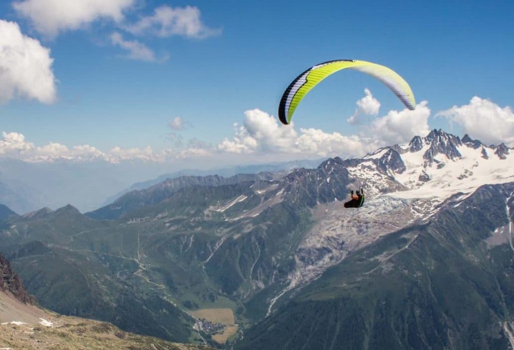 Stage de parapente à Chamonix